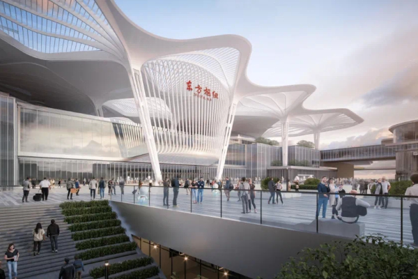 La Stazione Ferroviaria di Shanghai Est offrirà un'esperienza di viaggio integrata
