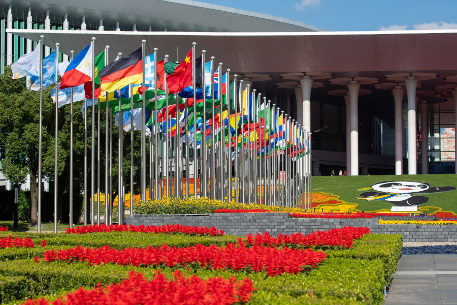Planimetria degli stand per l’8ª edizione della CIIE