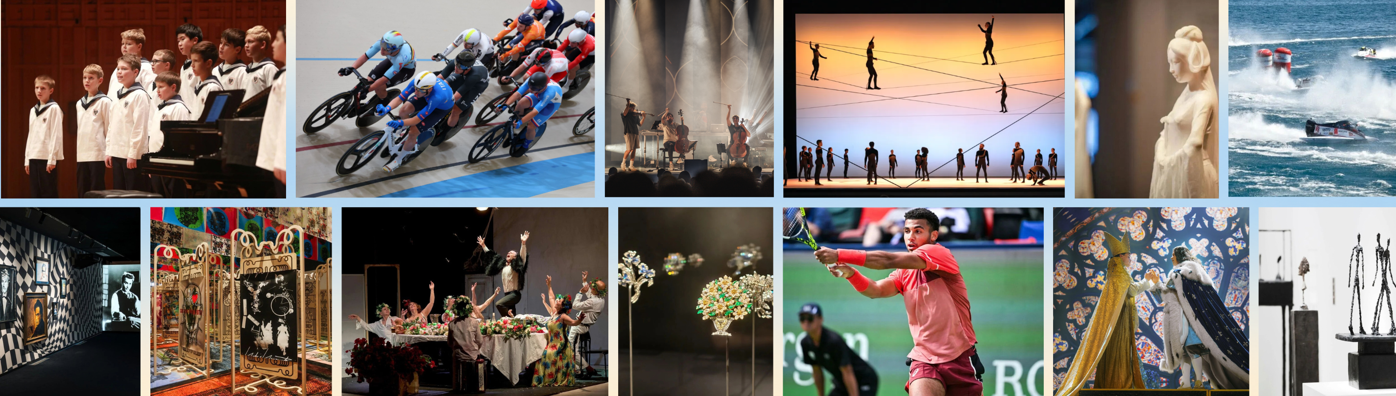 Eventi sportivi, mostre d’arte e spettacoli a ottobre