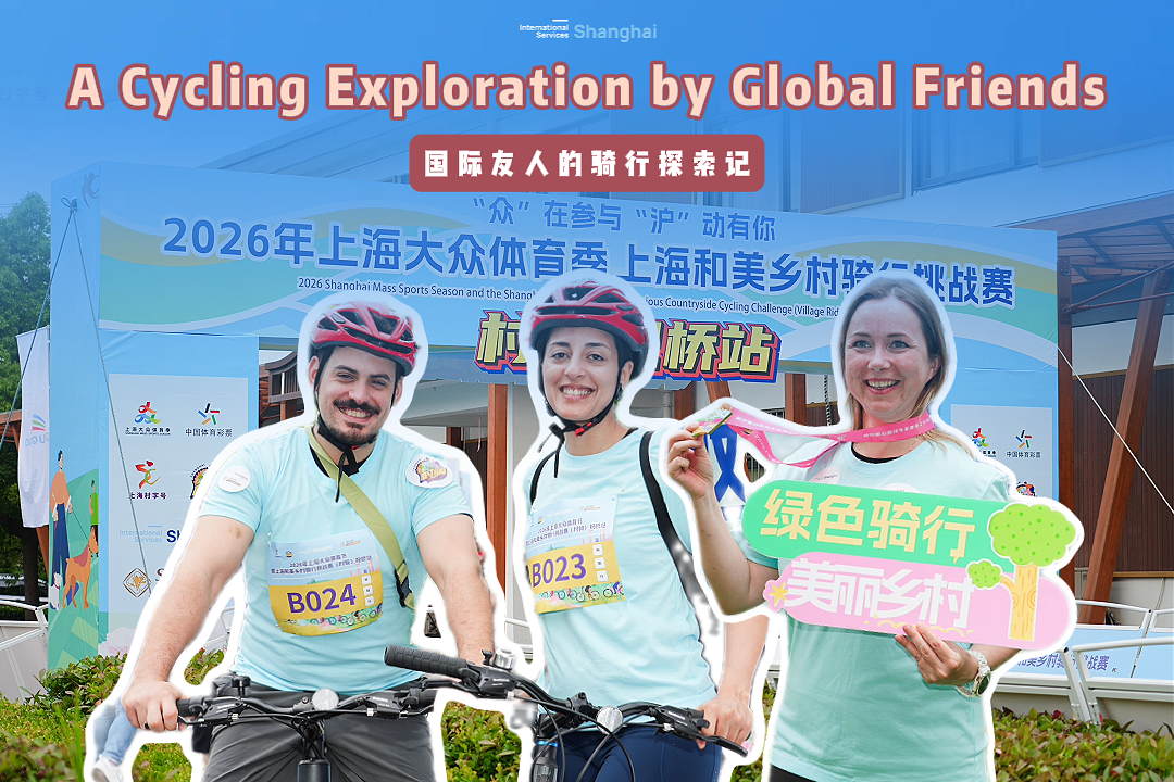 I ciclisti internazionali scoprono i tesori rurali di Shanghai in bicicletta