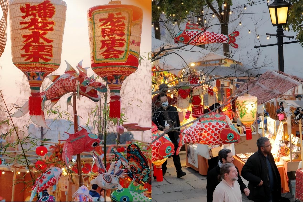 Passeggiate urbane per il Capodanno cinese: mercati stagionali e spettacoli di lanterne a Shanghai