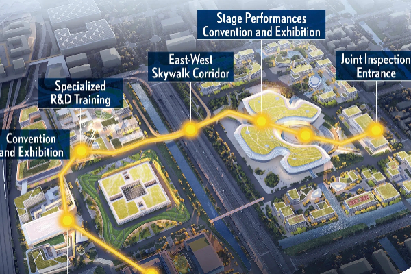 Shanghai presenta il piano per una nuova zona commerciale senza visto nei pressi dell'aeroporto di Pudong