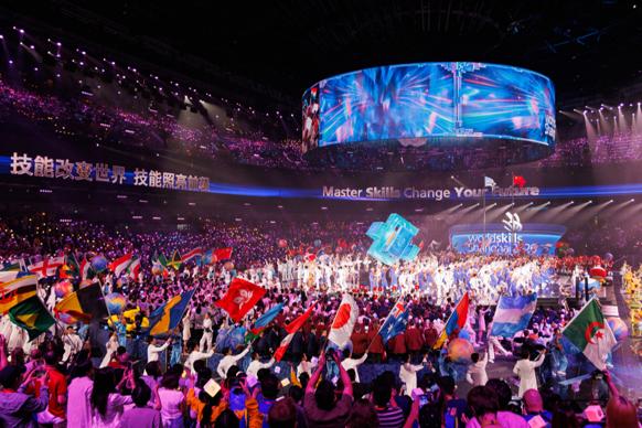La 48ª WorldSkills Competition prende il via a Shanghai