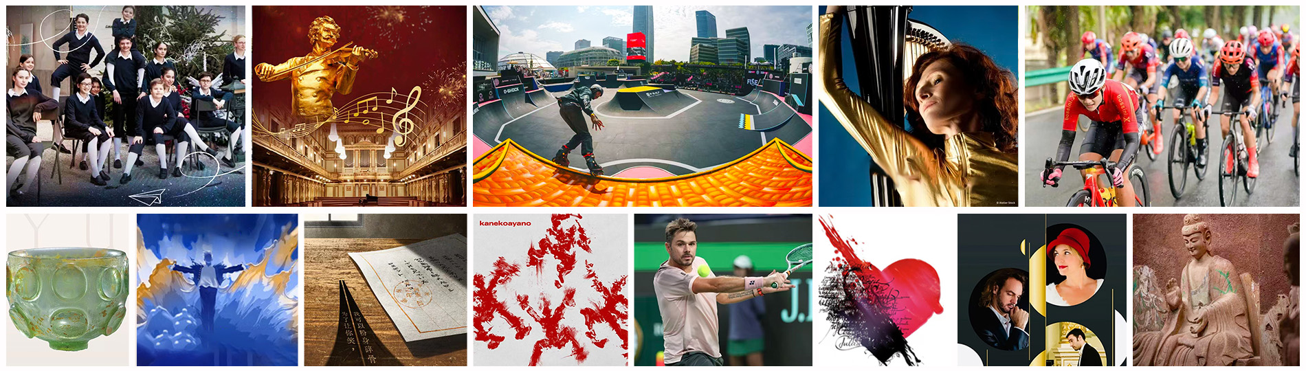 Eventi sportivi, mostre d'arte e spettacoli a ottobre