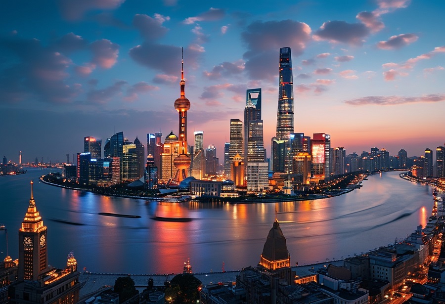 L'economia notturna di Shanghai è in pieno fermento